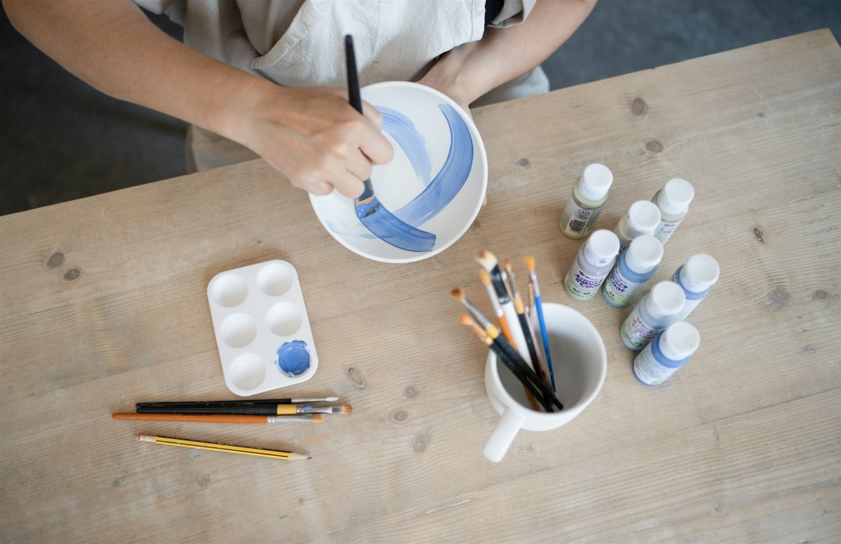 Pottery Painting in Greenwich Peninsula