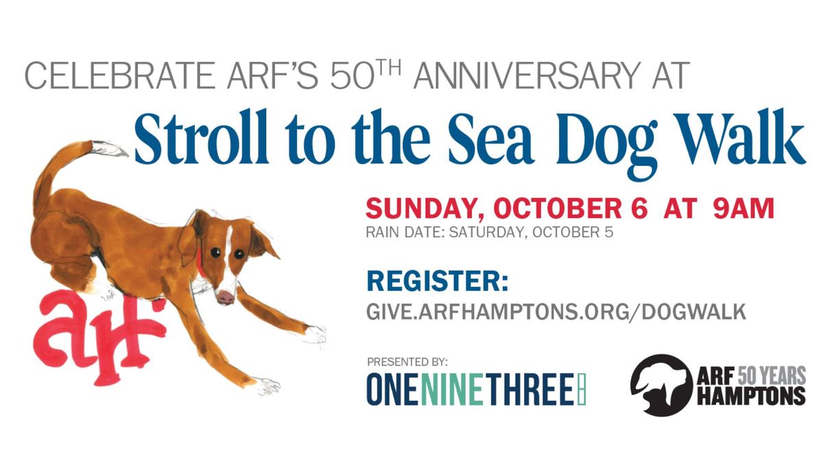 ARF's Stroll to the Sea Dog Walk