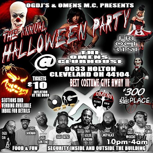 ANNUAL HALLOWEEN PARTY