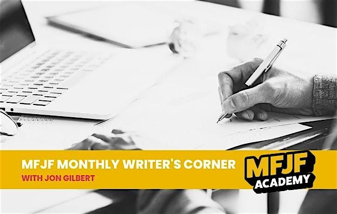 Writer's Corner - Monthly Virtual Workshop (UK)