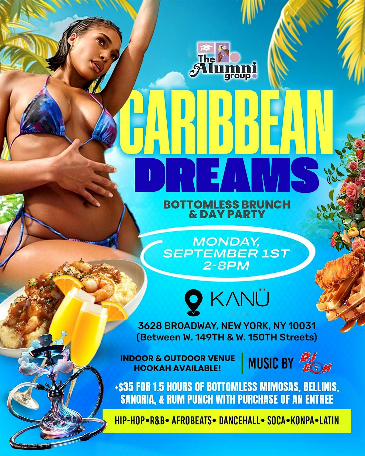 Caribbean Dreams - Bottomless Brunch & Day Party