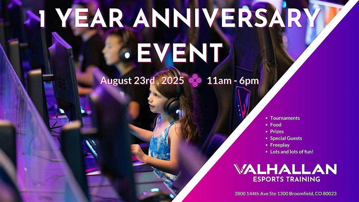 Valhallan 1 Year Anniversary Celebration!