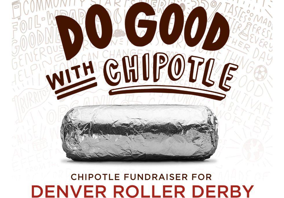 Denver Roller Derby Chipotle Fundraiser