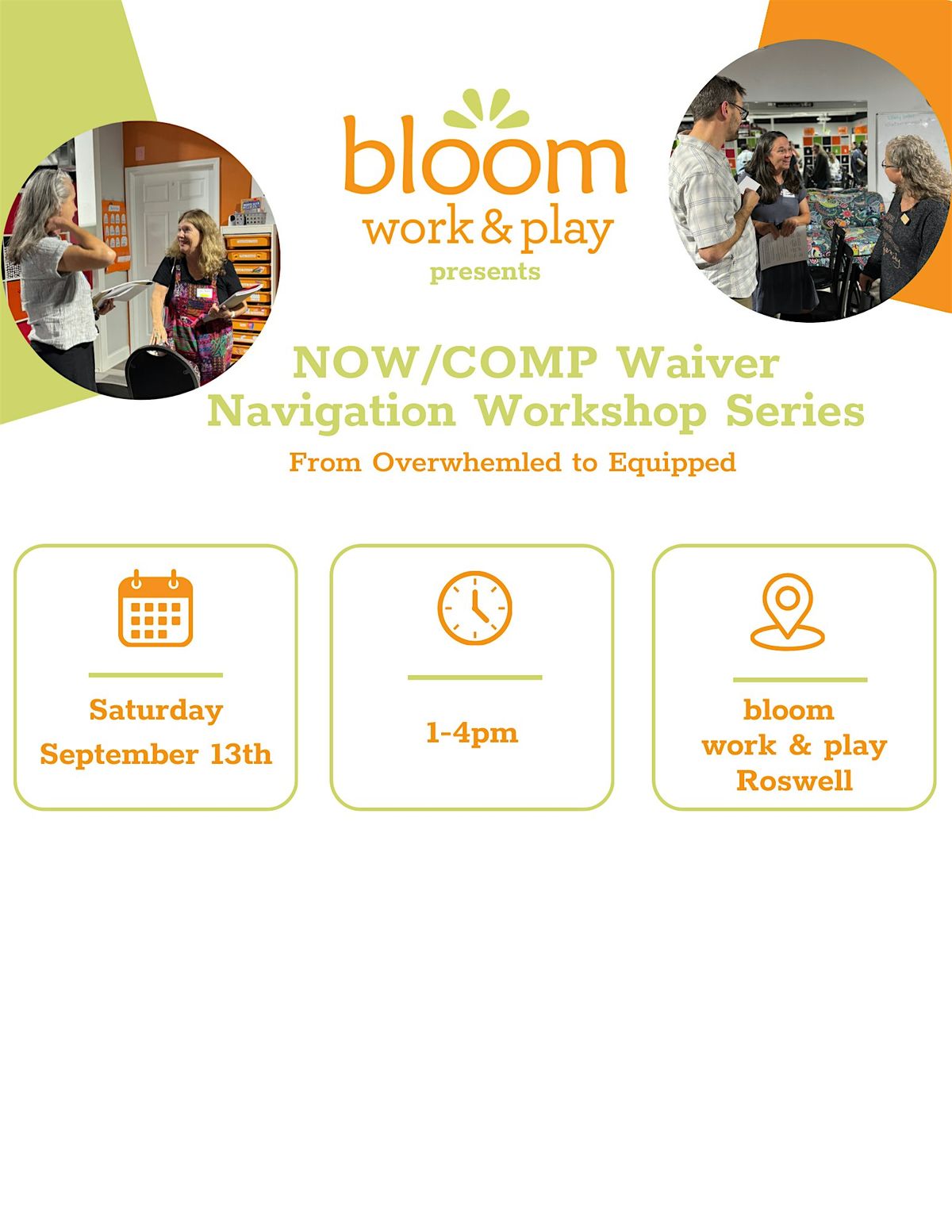 NOW\/COMP Waiver Navigation Workshop Series: From Overwhelmed to Equipped
