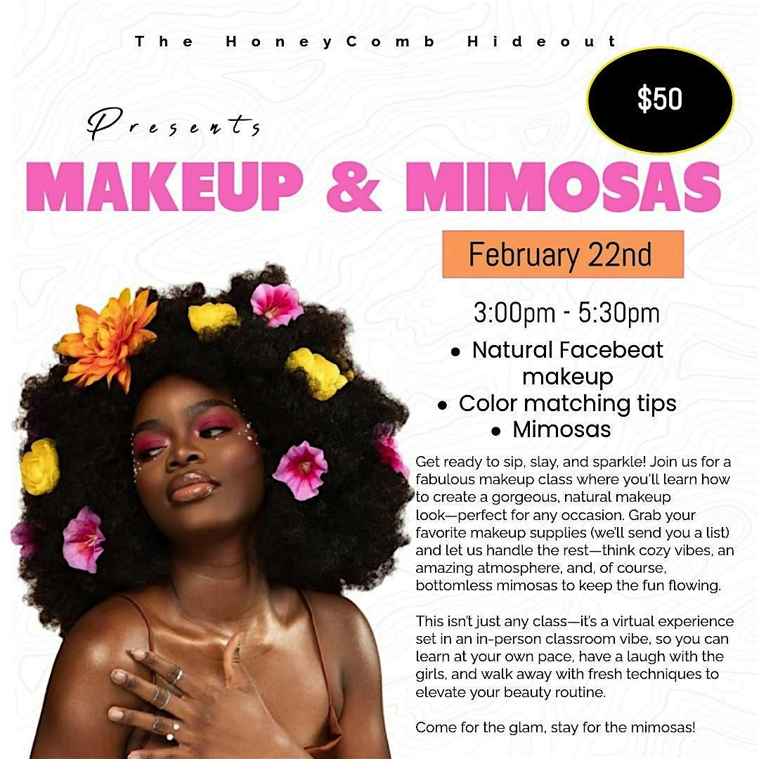 Makeup & Mimosas- Makeup Class