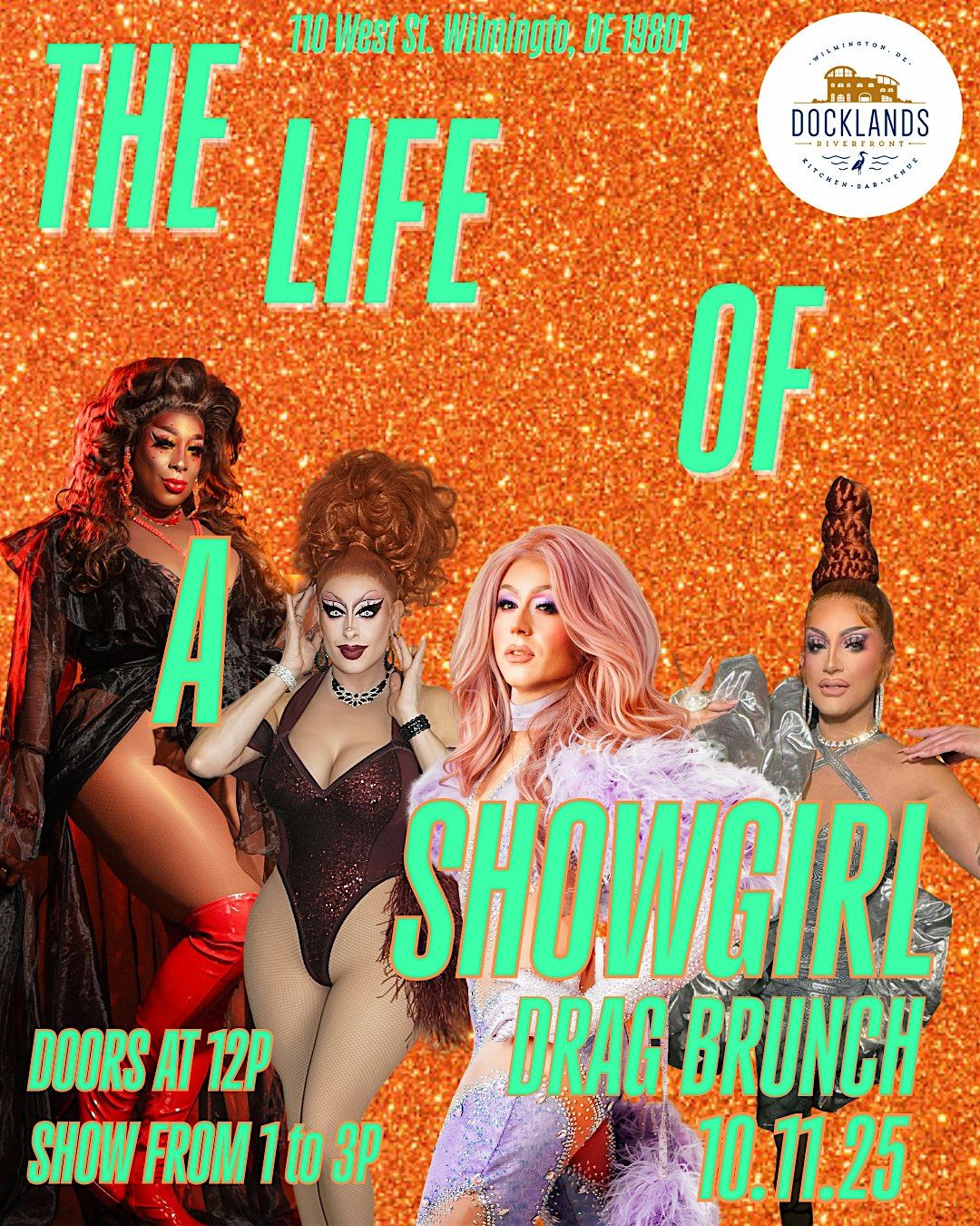 Docklands Drag Brunch - The  life of showgirl!