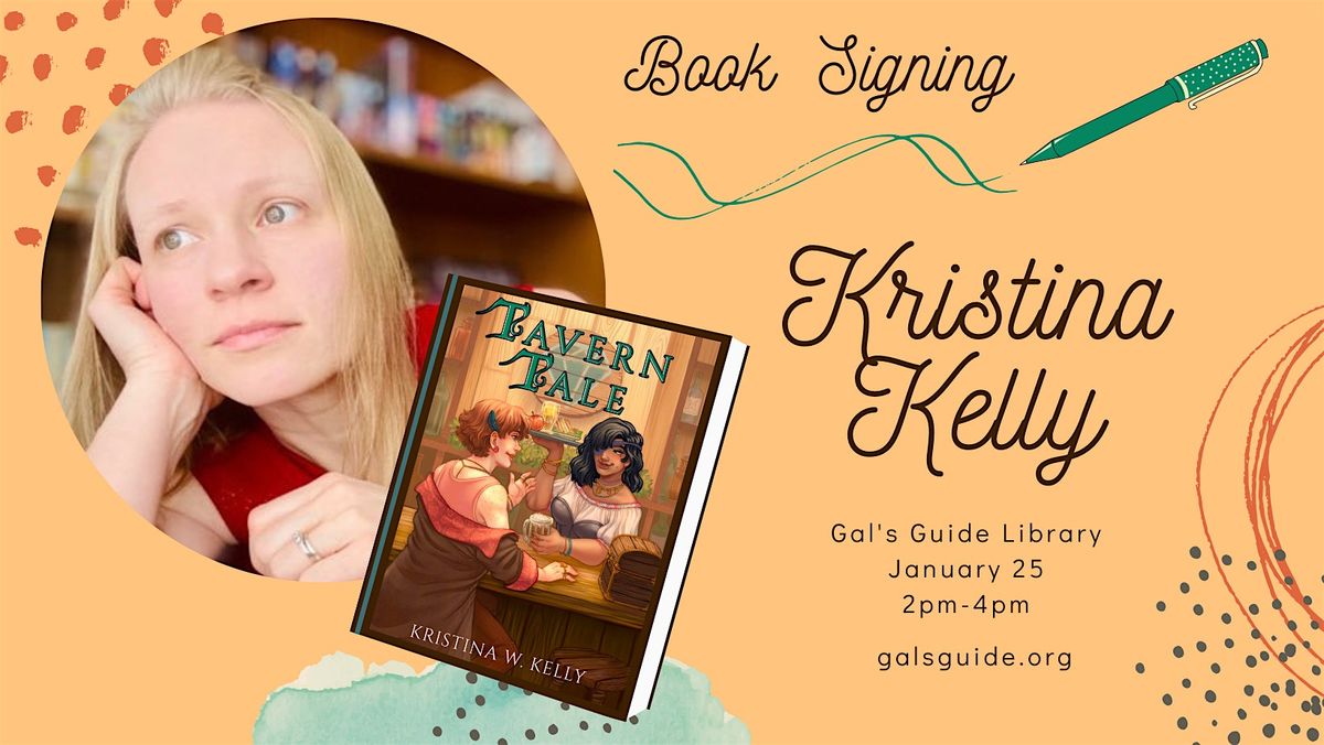 TAVERN TALE  BOOK SIGN - AN RPG INSPIRED FANTASY ROMANCE BY KRISTINA KELLY