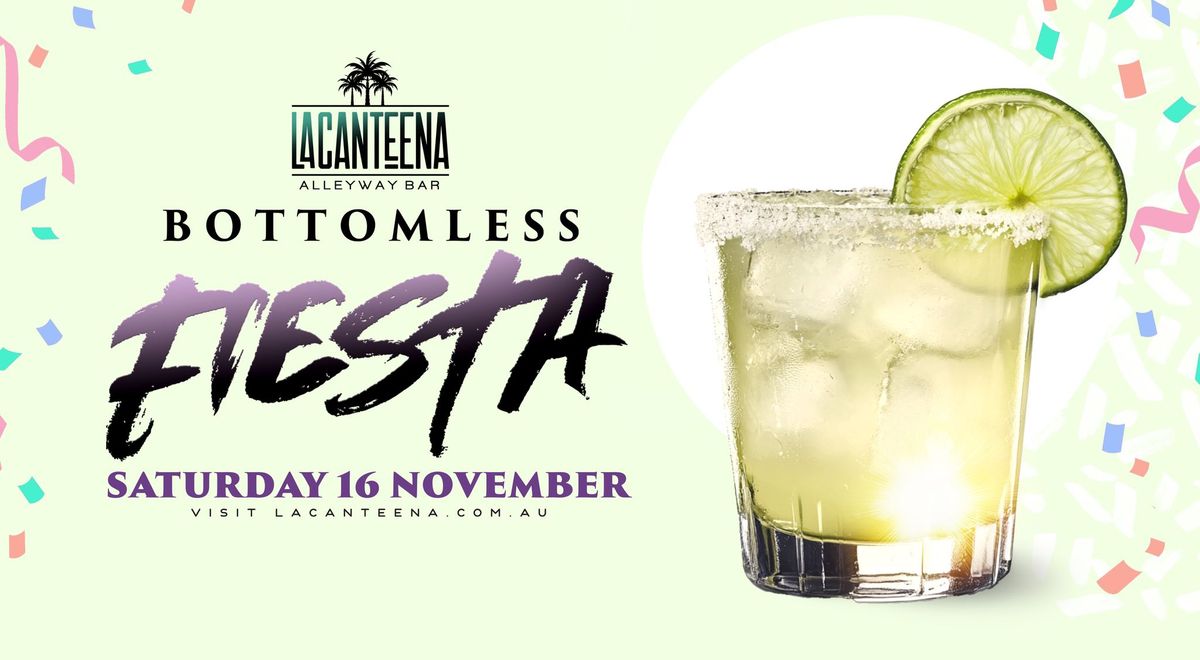 Bottomless Fiesta \ud83c\udf78\ud83c\udf24\ufe0f\ud83c\udf34 Mexican & Margs in the La Canteena alleyway bar & garden.