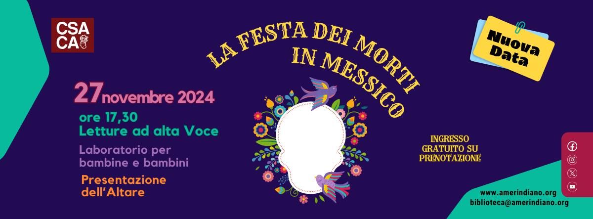 Laboratorio - La Festa dei Morti in Messico - Secondo appuntamento 2024