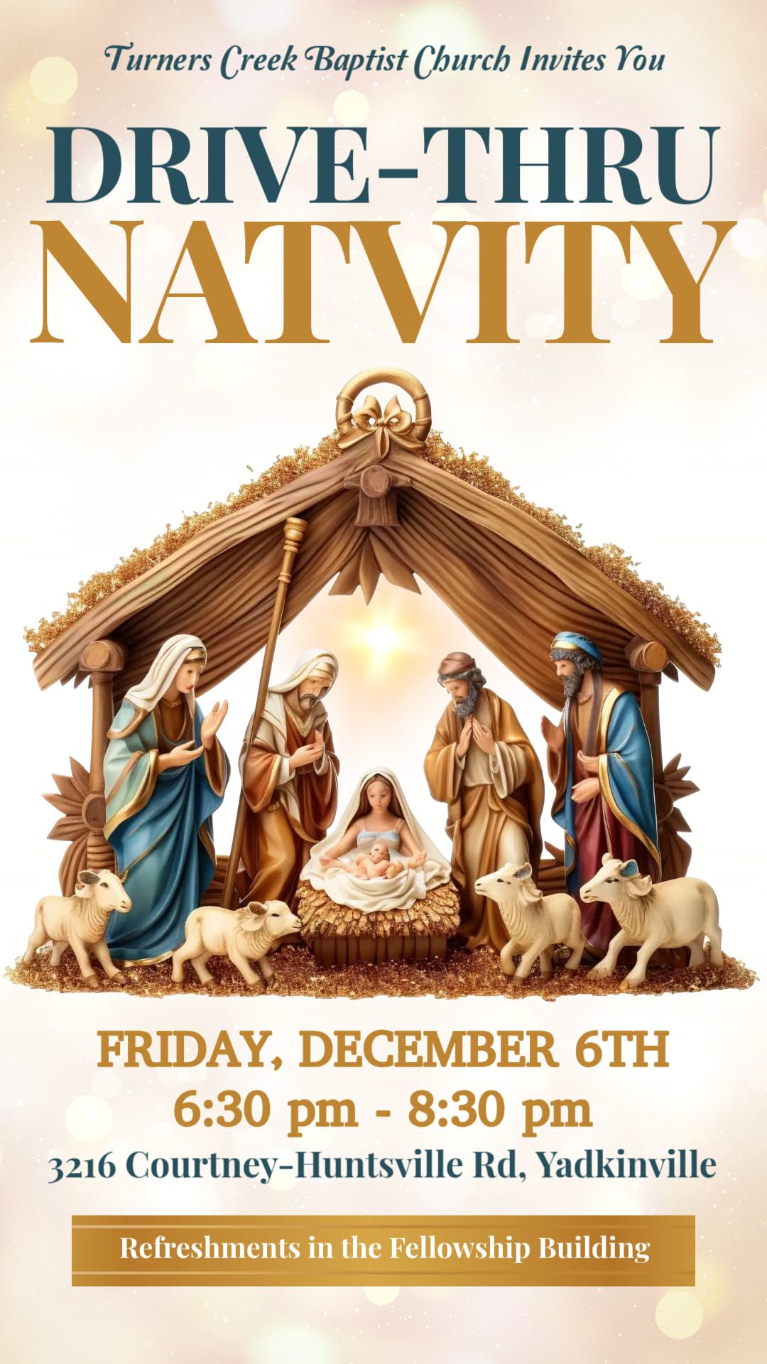 Live Drive-Thru Nativity