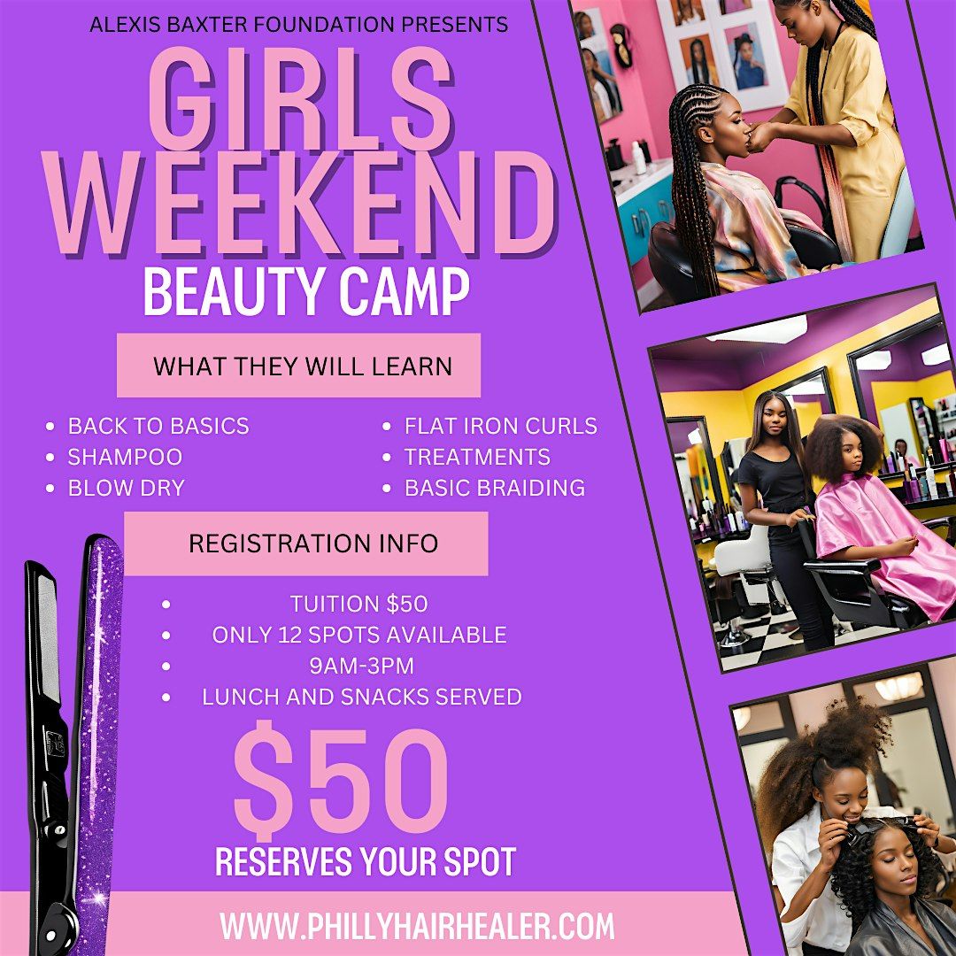 Weekend Winter Girls Beauty Camp