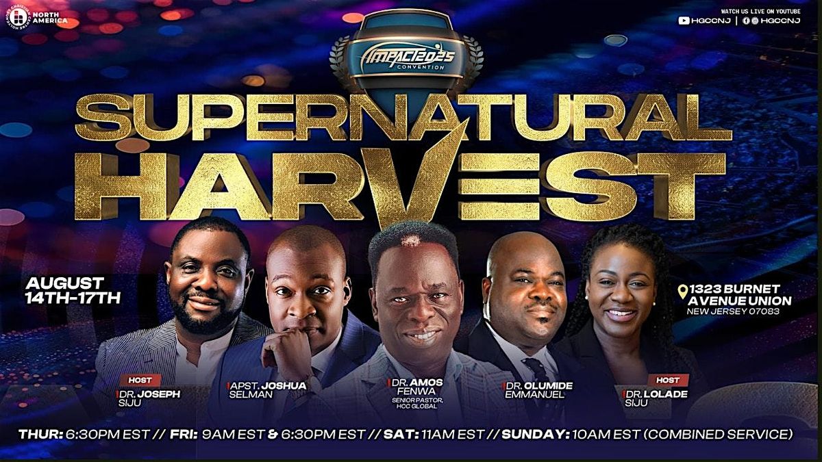 IMPACT 2025: SUPERNATURAL HARVEST