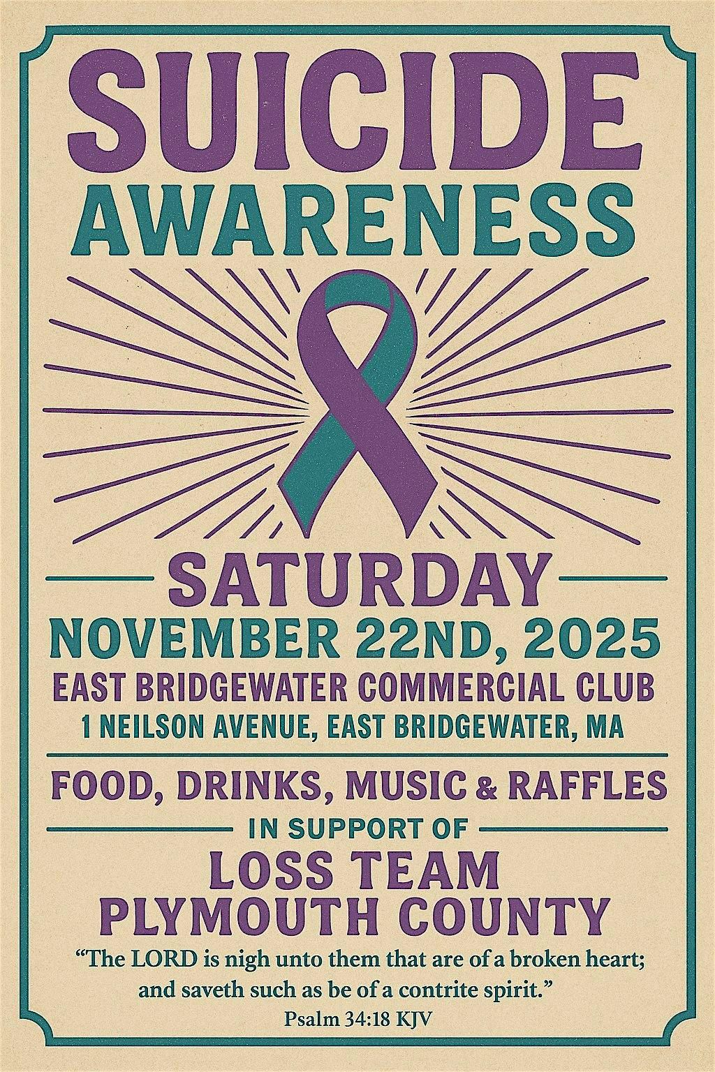 LOSS Team Suicide Awareness Event