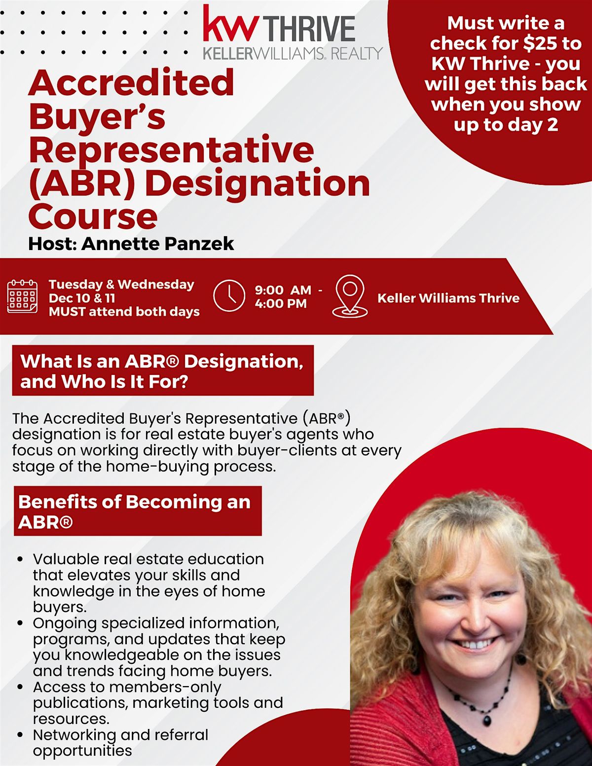 Accredited Buyer\u2019s Representative (ABR) Designation Course