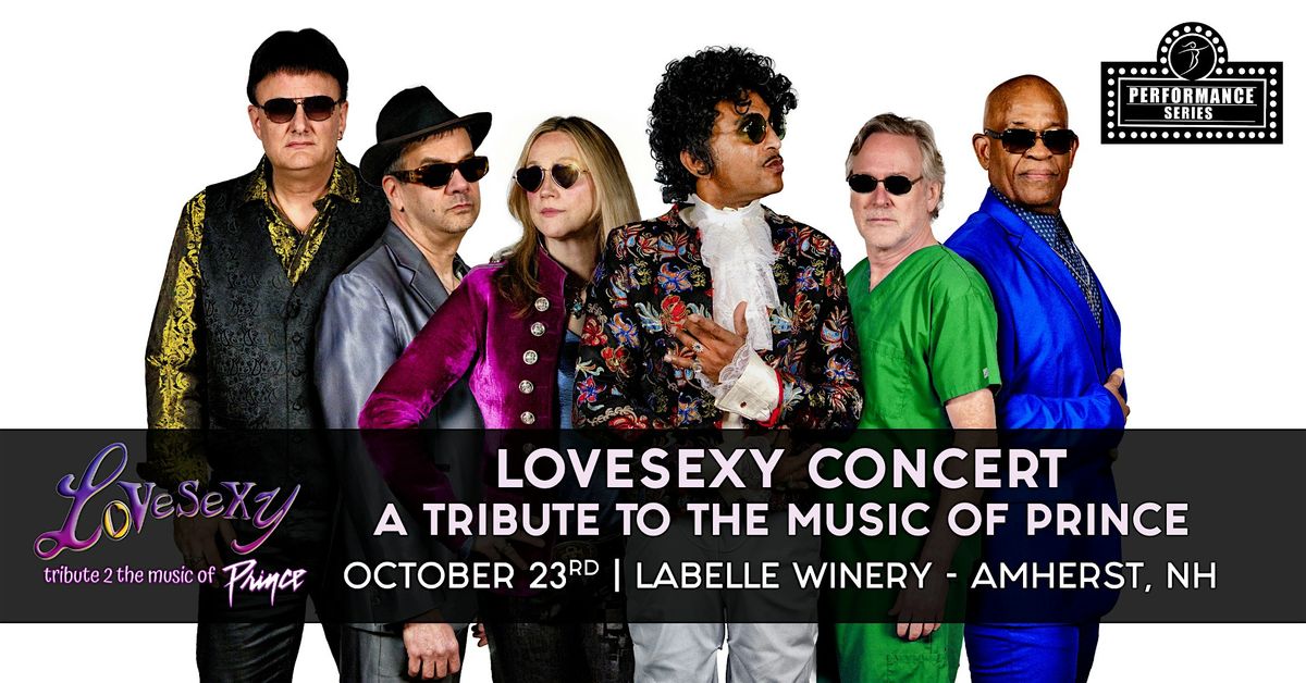 LoveSexy Concert: A Tribute to the Music of Prince at LaBelle in Amherst NH