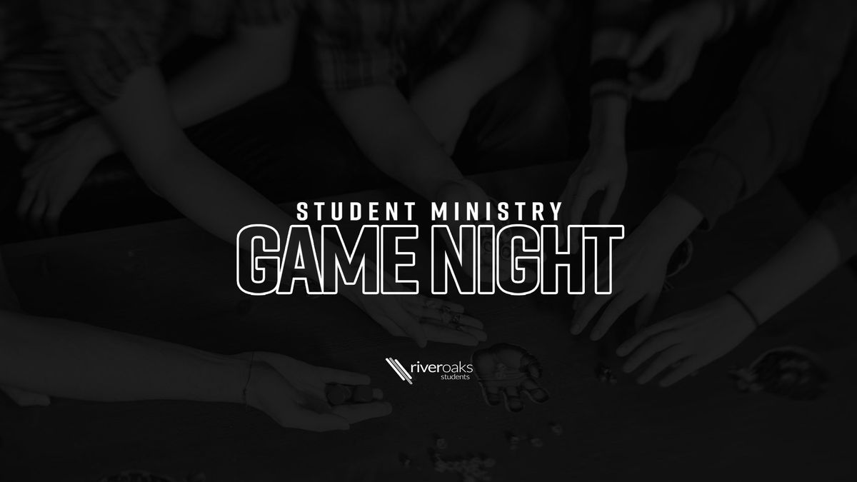 Student Ministry Game Night