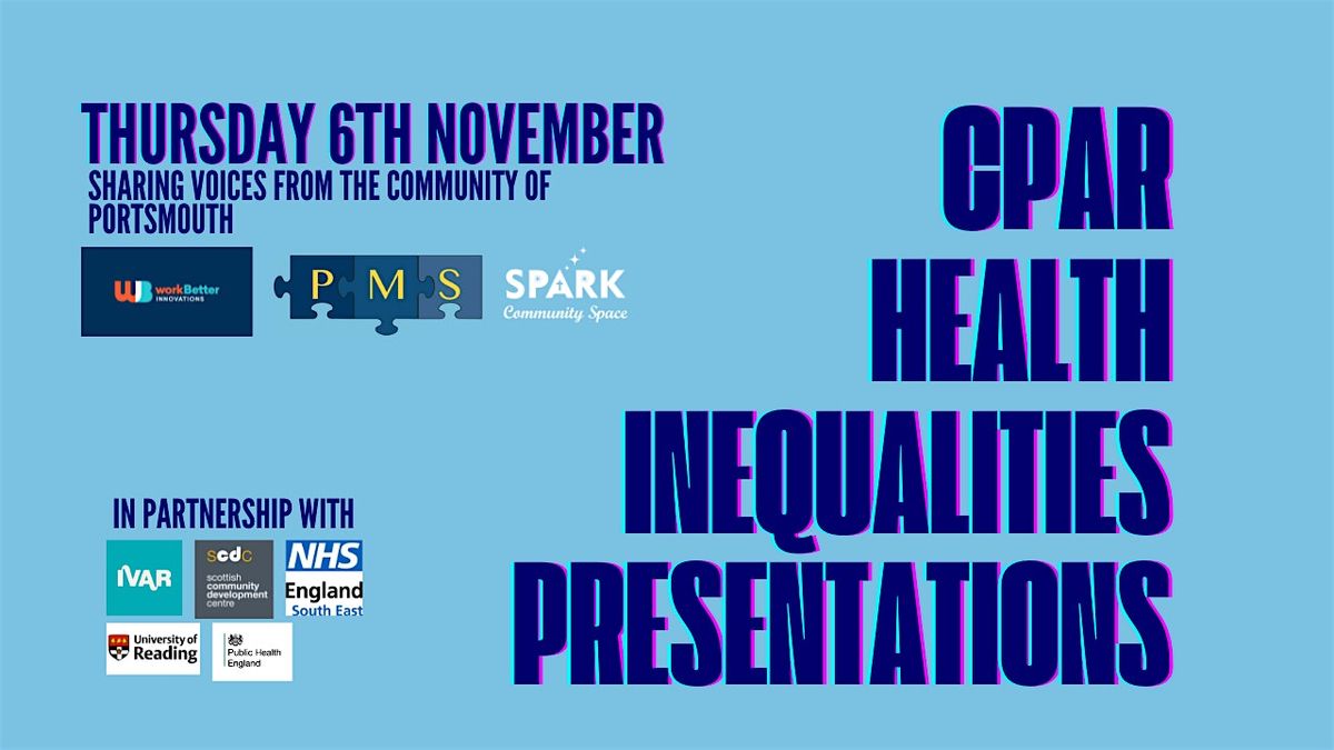 Health Inequalities CPAR Presentation
