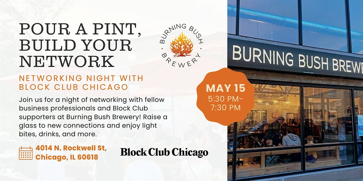 Networking Night at Burning Bush Brewery