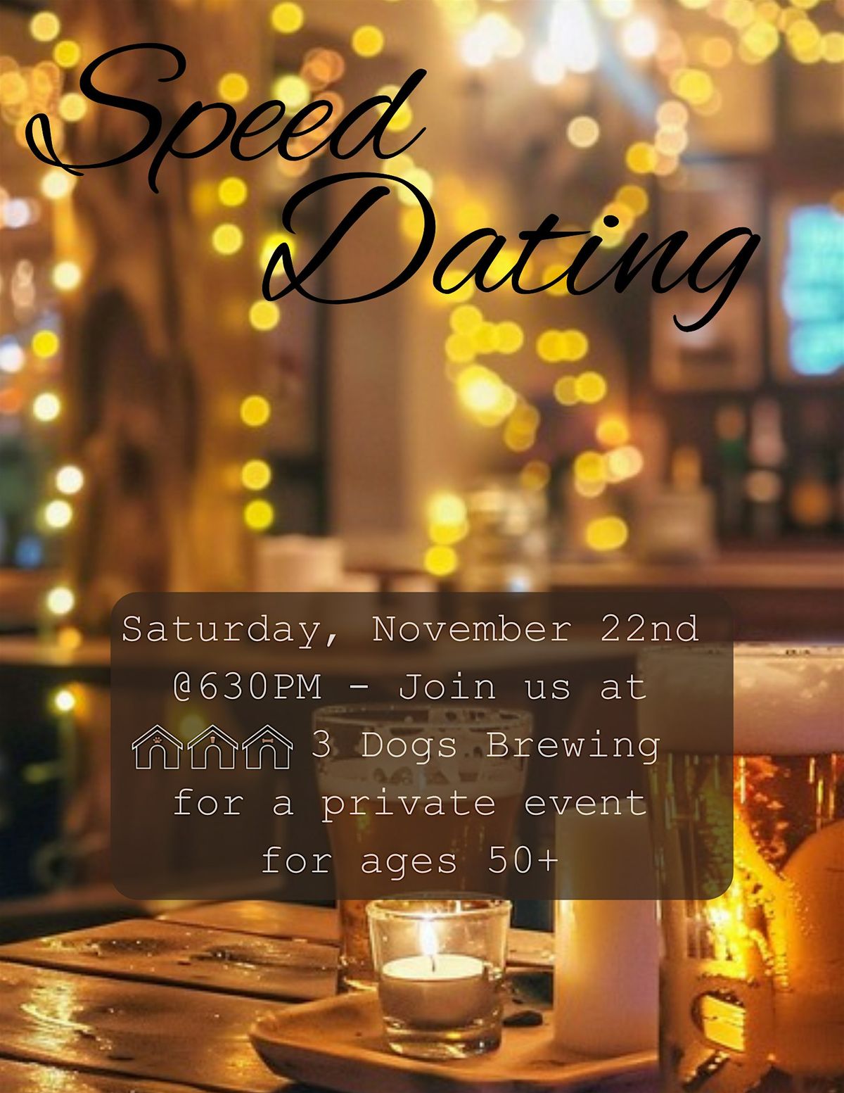 Speed Dating | 50+ | White Rock