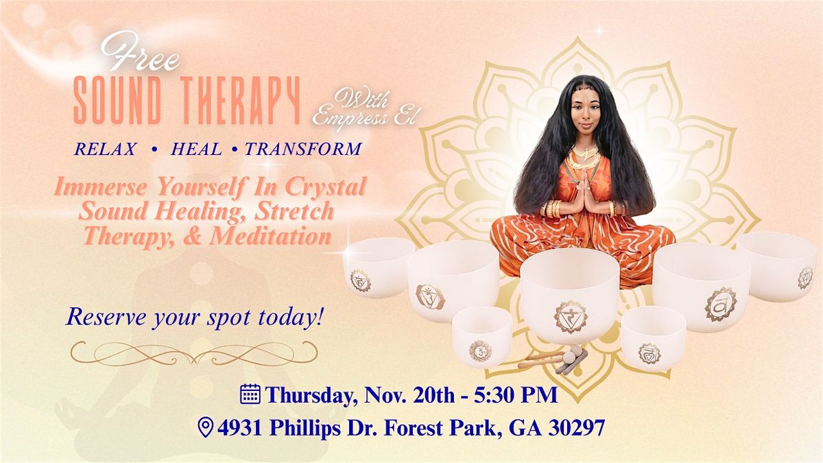 Sound Therapy Relax- Heal-Transform