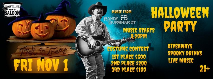 Halloween Party at The Outlaw Saloon\/with RandyBurghardt