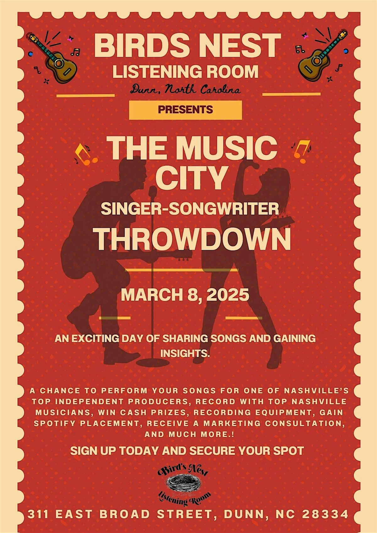 Music City Singer-Songwriter Throwdown at Bird's Nest