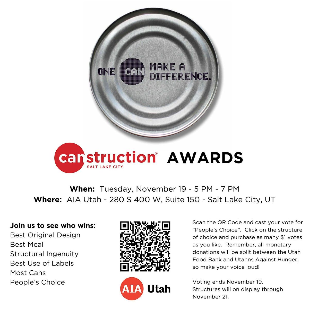 Canstruction Awards