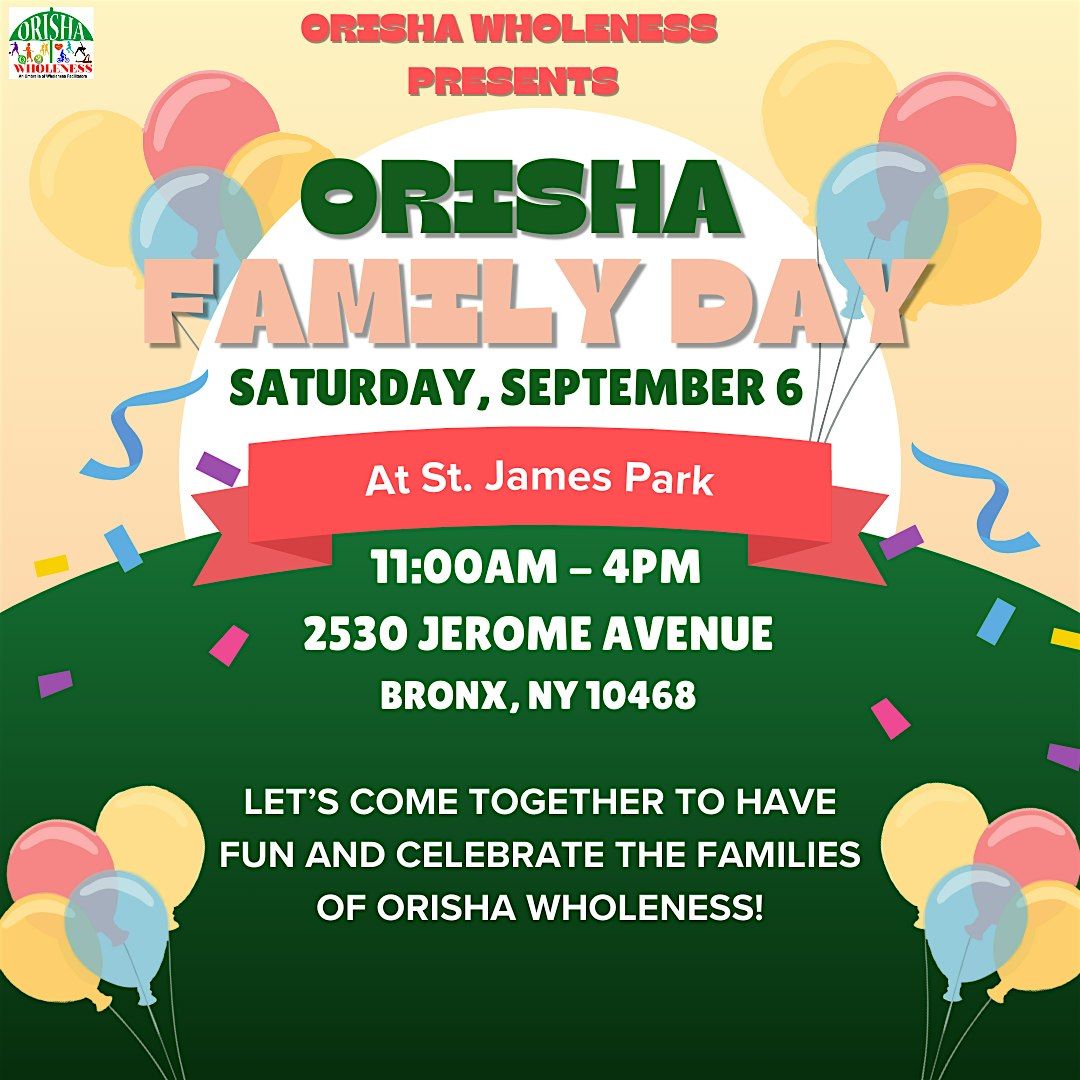 Orisha Wholeness family day gathering