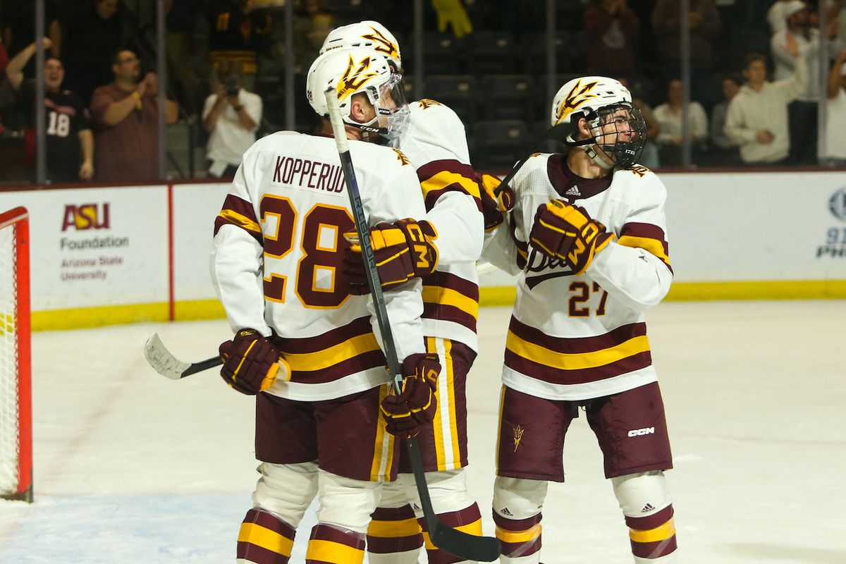 Arizona State Sun Devils at Northern Michigan Wildcats Mens Hockey