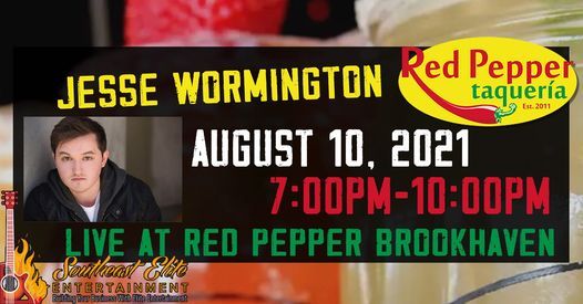 Jesse Wormington Live at Red Pepper Brookhaven