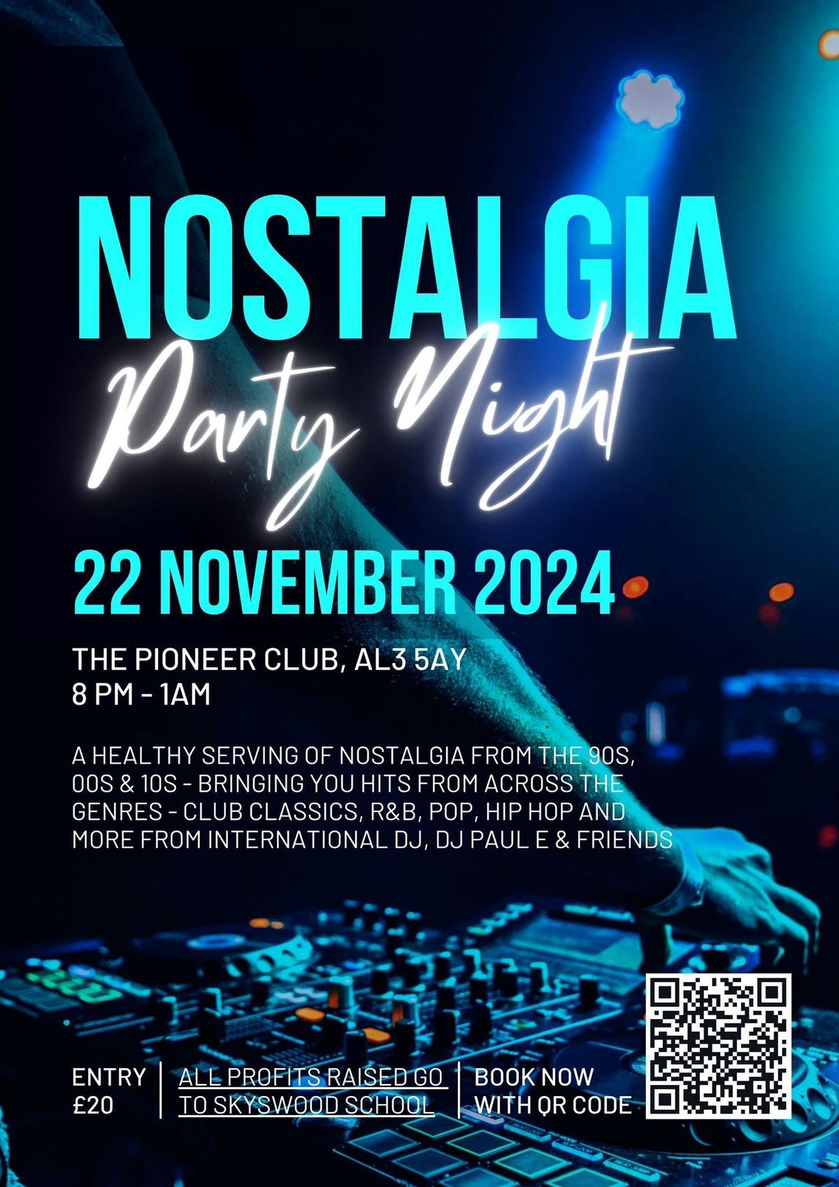 'Nostalgia' party night