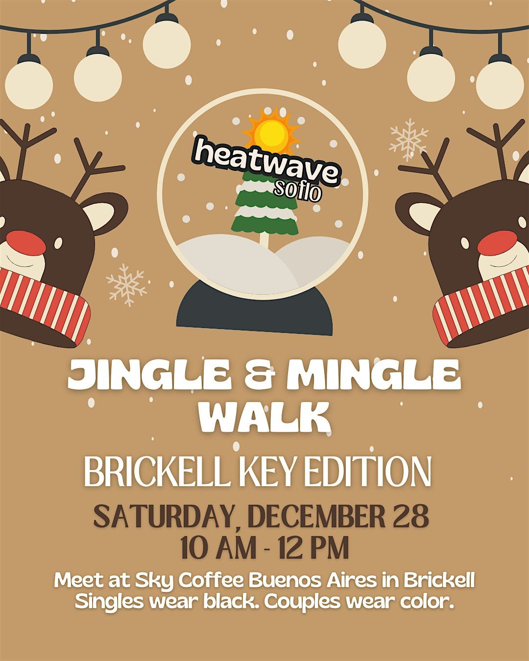 Jingle & Mingle Walk & Social - Brickell Edition