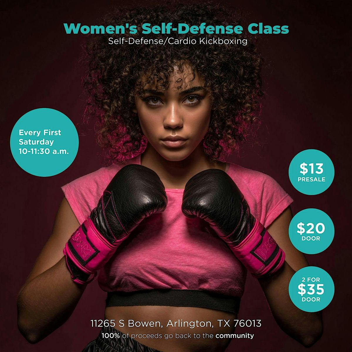 Women's Self-Defense Class\/ Cardio Kickboxing