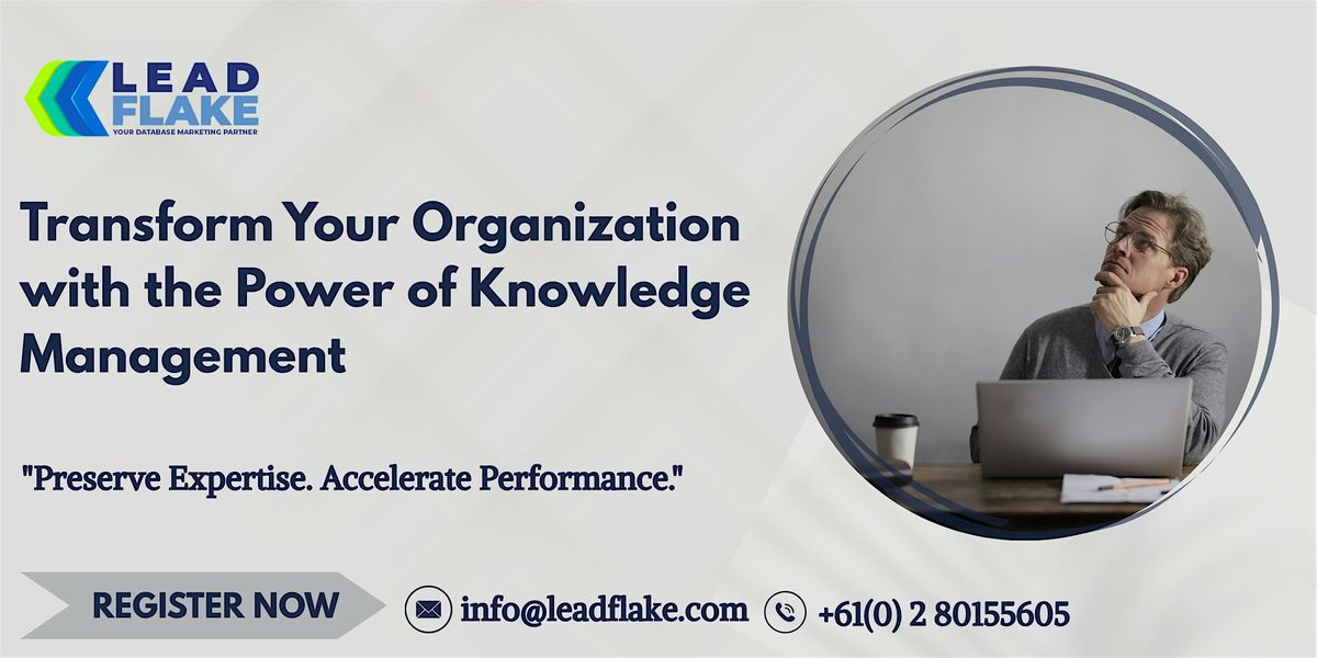 Leveraging Knowledge for Operational Excellence-Workshop in Johor Bahru