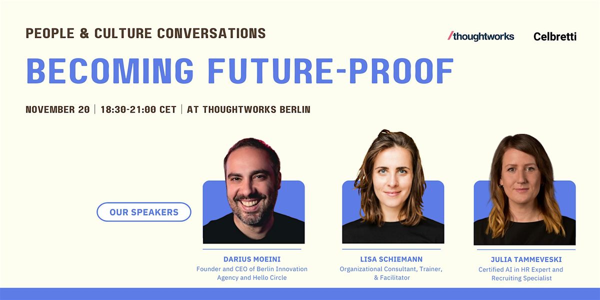 People & Culture Conversations: Becoming Future-Proof