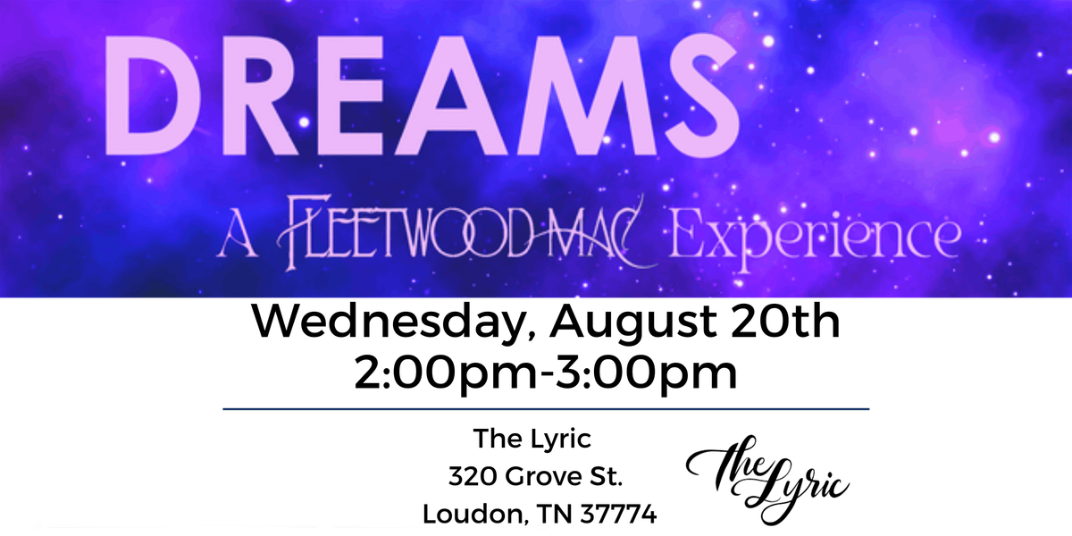Music for Seniors Free Daytime Concert w\/ Dreams: Fleetwood Mac Experience
