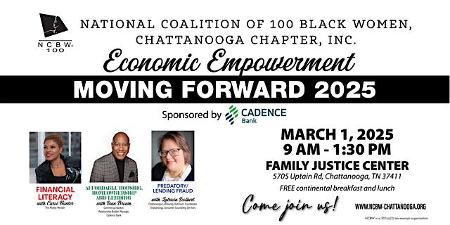 Moving Forward 2025: An Economic Empowerment Lunch & Learn