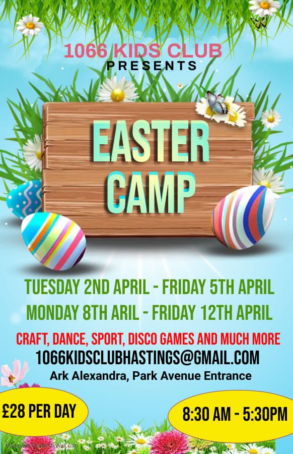 Easter camp week 1 