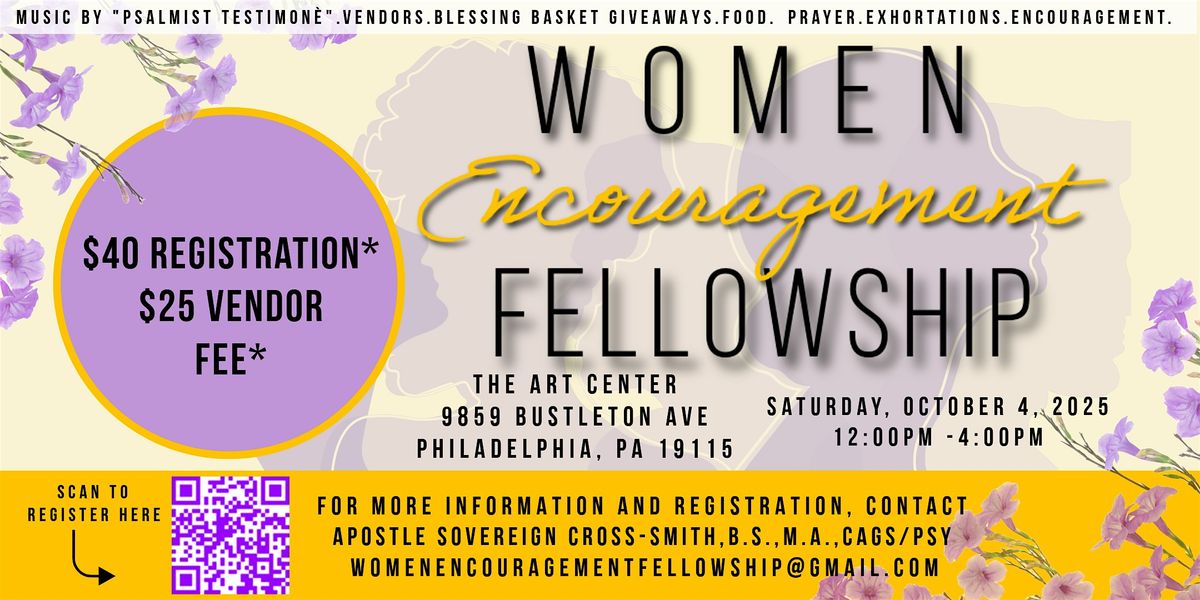 WOMEN OF ENCOURAGEMENT FELLOWSHIP