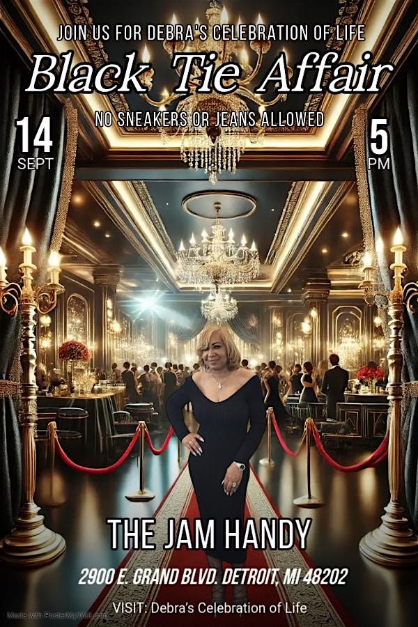 Debra\u2019s Celebration of Life Black Tie Affair
