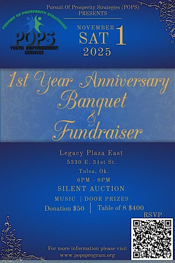 POPS 1st Annual Banquet & Fundraiser