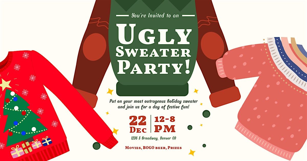 Ugly Sweater Party!