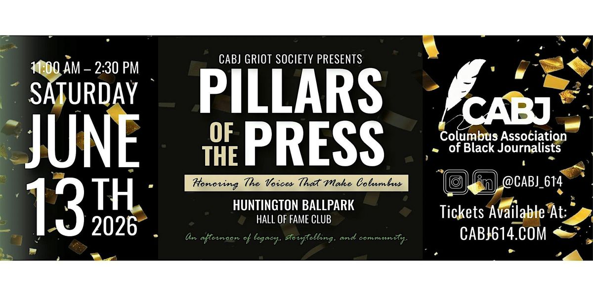 CABJ Griot Society Presents Pillars of the Press
