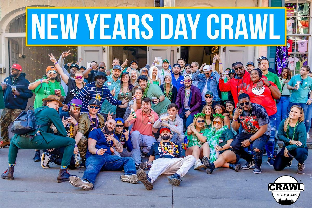 New Orleans - New Years Day Pub Crawl 2025