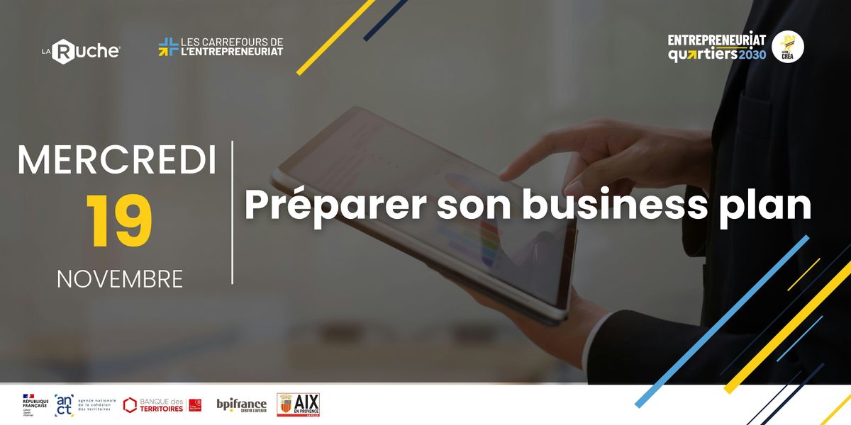 Pr\u00e9parer son business plan