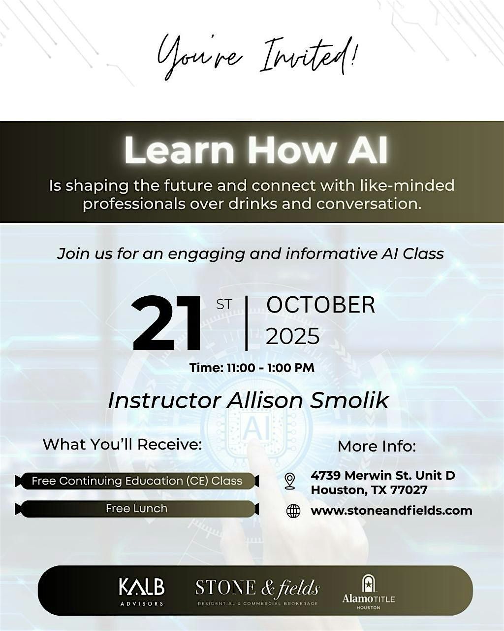 AI in Real Estate: CE Class for Realtors