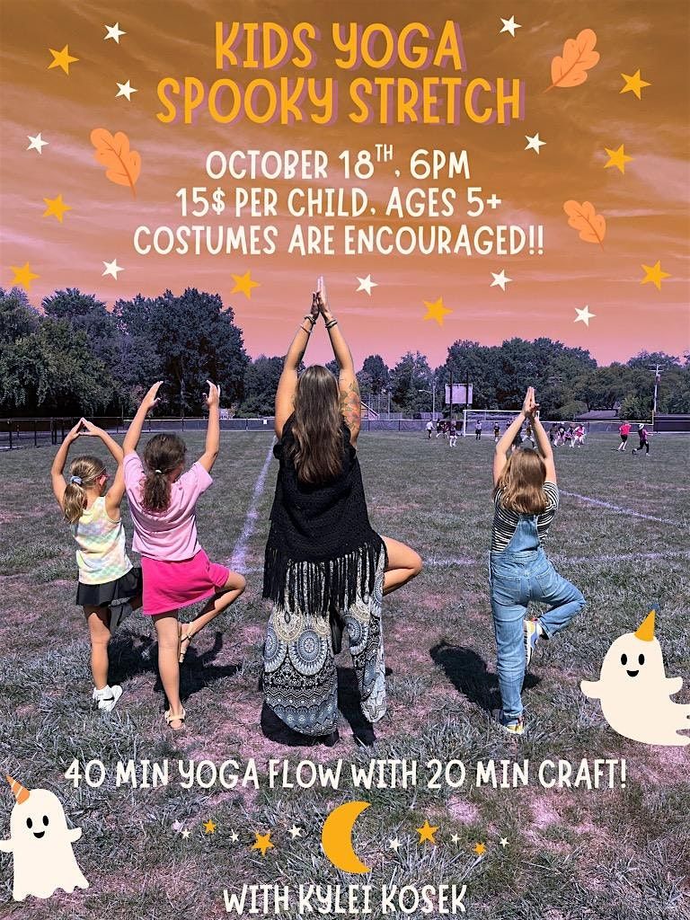 Kids Spooky Stretch Yoga Event