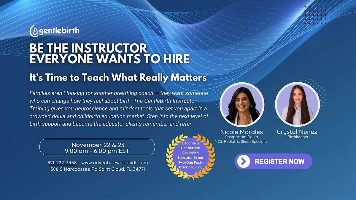 Be the Instructor Everyone Wants to Hire