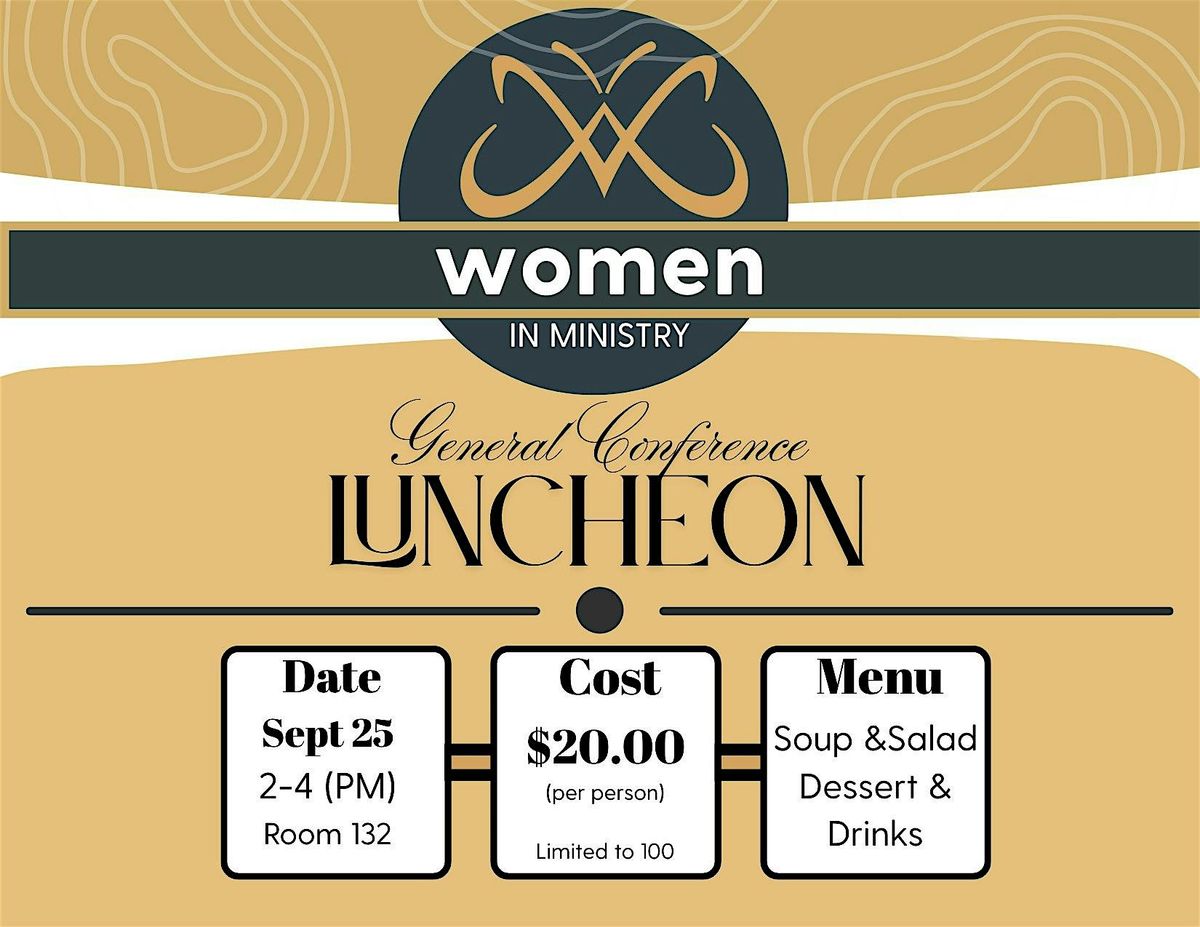 Women in Ministry Luncheon - General Conference