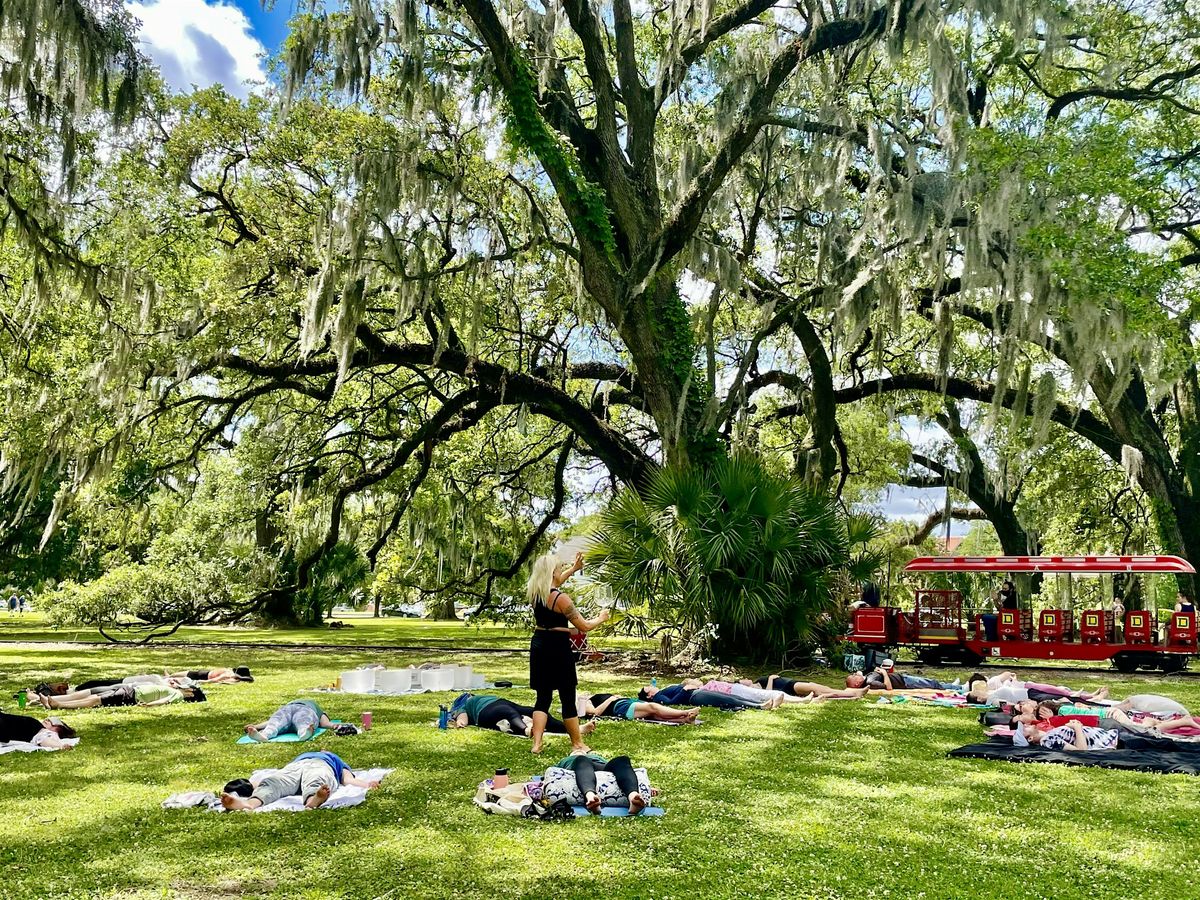 Earth Day Sound Bath City Park New Orleans